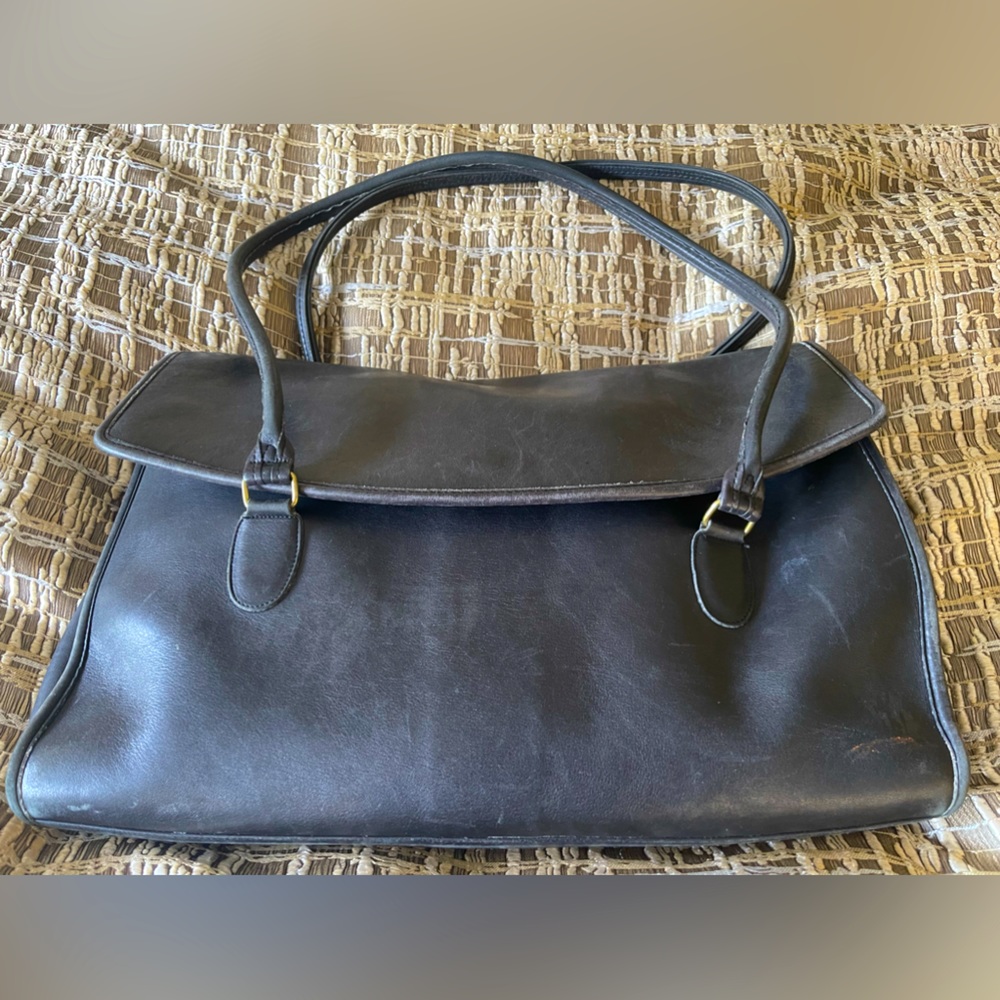 Vintage Coach Black Briefcase for Women